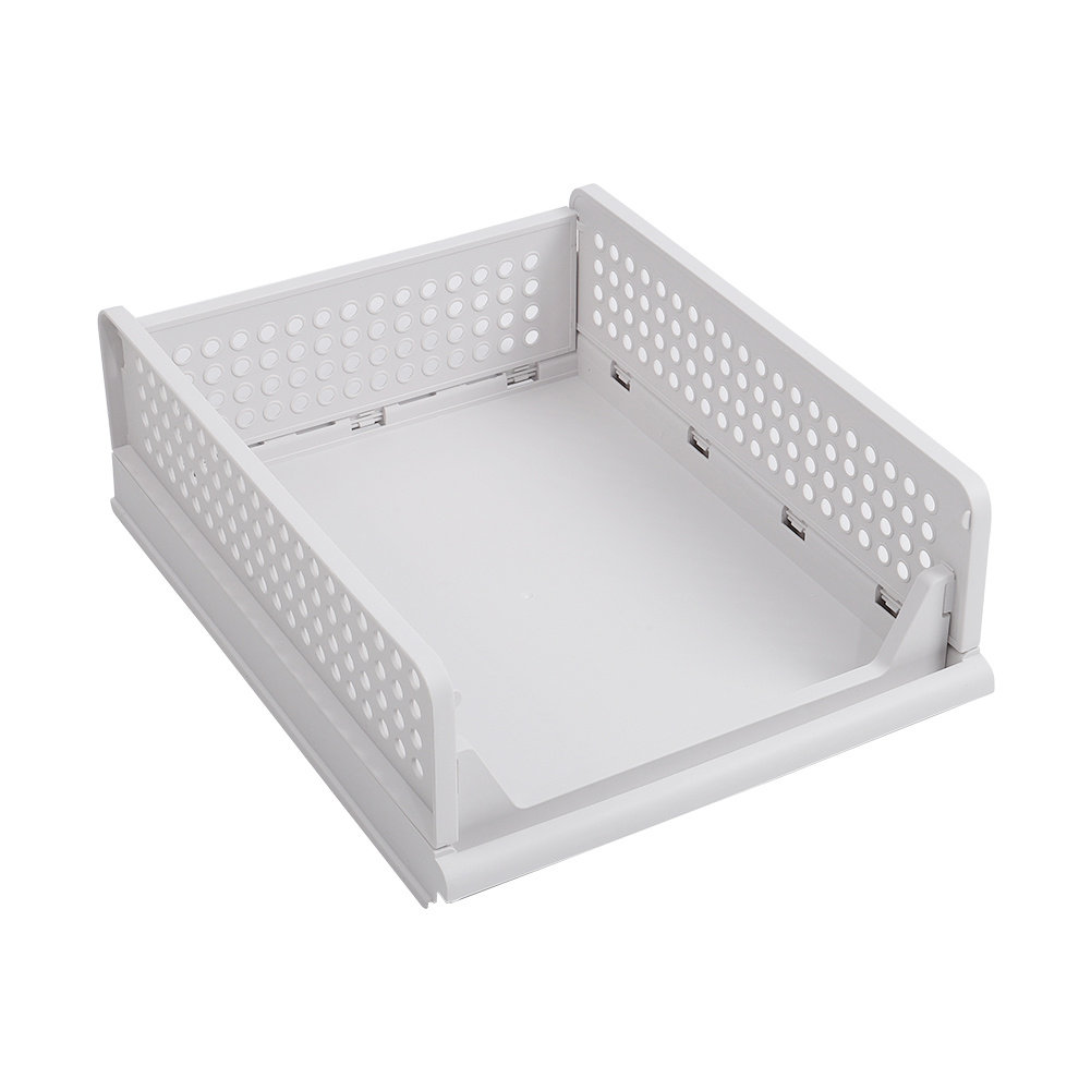 43cm Foldable and Stackable Drawer Storage Basket