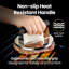 Presse à griller en acier inoxydable antiadhésif Gourmet Easy