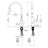 RoomTec Pull Down Kitchen Faucet
