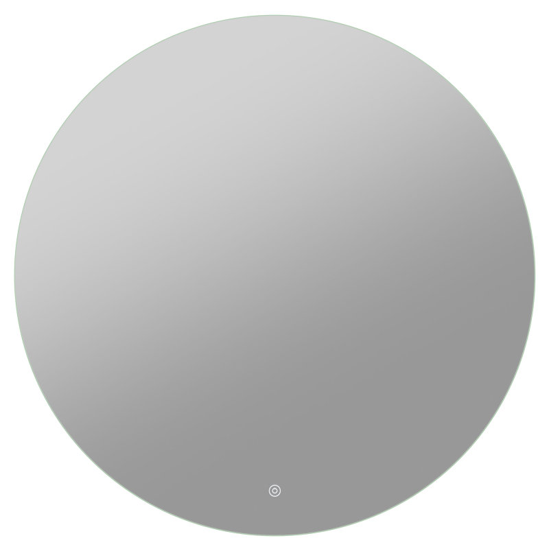 Rectangular Frameless LED Bathroom Vanity Mirror with Defogger