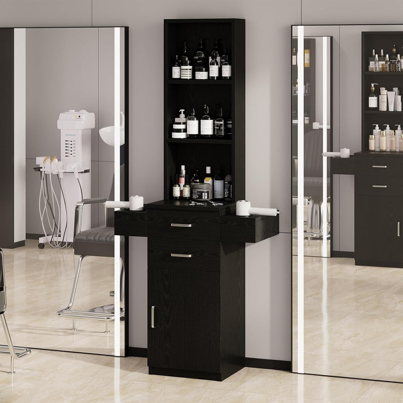Station de coiffeur Thame, Noir