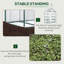 Mini ensemble de serre pour jardin Outsunny