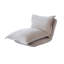 Chaise de plancher multi-positions avec conception ergonomique, structure en métal, assise convertible flexible sur le sol, stabilité de la structure, assise souple, pour les coins