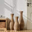 Eibhinn 3 Piece Set Retro Handmade Rattan Floor Vase, Tall Large Flower Vase, Multicolor Finish-1694450605