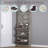 24 Pair Shoe Storage Cabinet 3 Flip Drawers, Adjustable Shelves & 9 Hooks - Space-Saving Entryway Organizer-1919635595