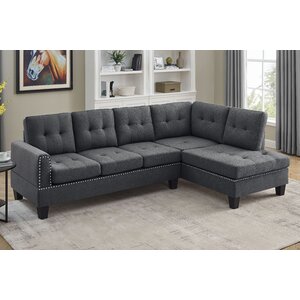 Red Barrel Studio® Louden 2 - Piece Upholstered Sectional & Reviews ...
