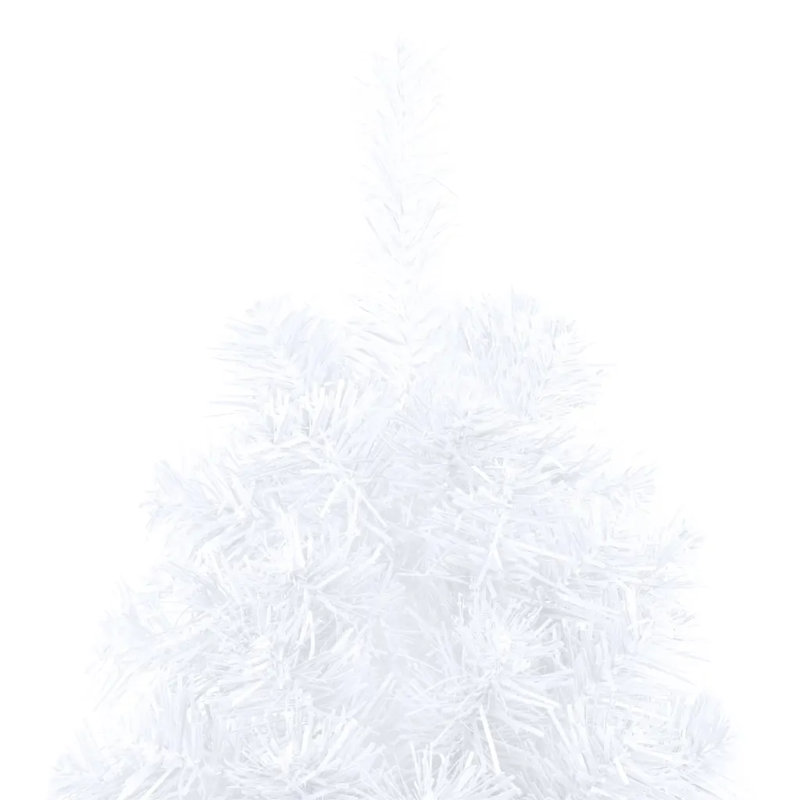 Artificial Half Christmas Tree with LEDs&Ball, 4.92ft H