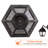 Polaris Black 1-Bulb Solar Powered Outdoor Barn Light with Dusk to Dawn