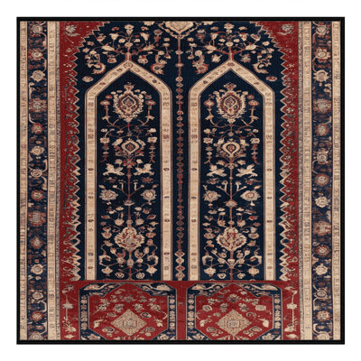 Tapis brun lavable à la machine