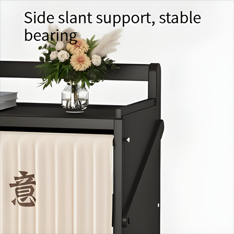 Multi-Layer Foldable Dustproof Shoe Cabinet For Home/Dormitory - Space-Saving Bamboo Storage Shelf