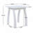 Acacia Wood Accent Side Table-58876702