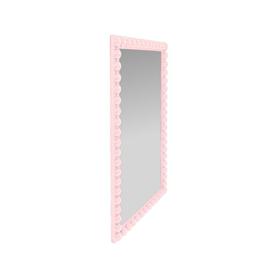 Varsha Rectangle  Glossy Nickle Mirror