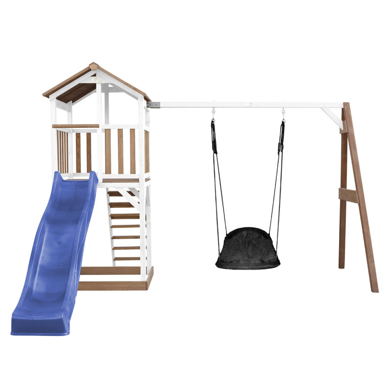 AXI Swing Set with 1 Swing(s) , 1 Slide(s), Blue