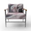Fauteuil d'appoint rembourré abstrait-293929884