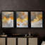 ABSTRACT Series CDLI - Toile sur châssis tendue avec châssis encadré - 3 pièces-1126697566