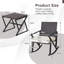 Kiyotsugu Polyethylene (PE) Wicker 2 - Person Seating Group with Cushions