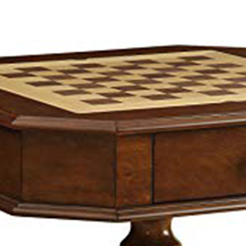 Lark Manor™ 28'' L Solid + Manufactured Wood Game Table