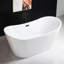 67'' x 32'' Freestanding Soaking Acrylic Bathtub-50499766-99334602