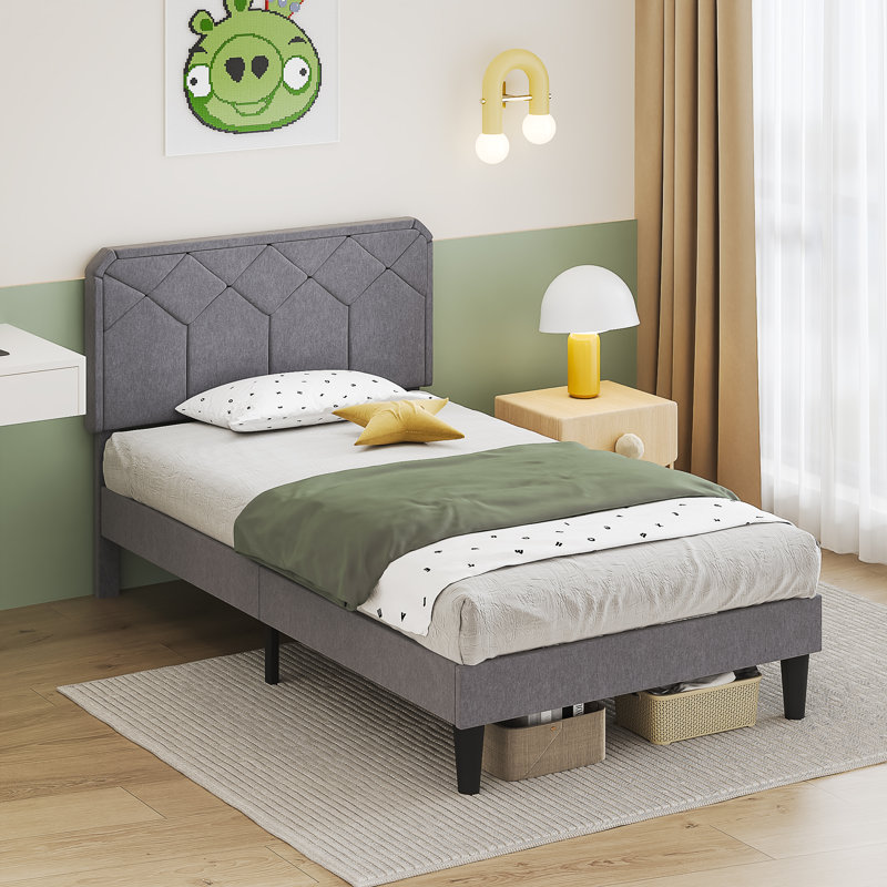 Boncile Metal Piece Bedroom Set, Brown, Twin