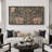 Abstract Botanical "Elegant Victorian Classic Floral Rustic Extra Large Framed Artwork Pictures-98042406-111568250