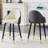 Modern PU Leather Bar Stool With High Back And Gold Footrest, 25" Seat Height-183681737-183521277