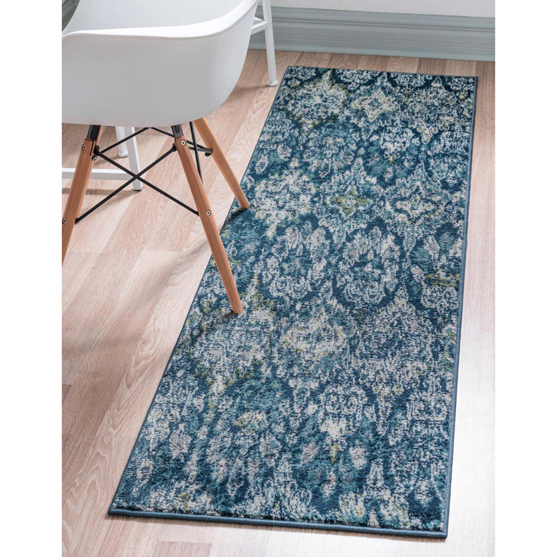 Geometric Indoor Rug, Runner 2' x 6'1"
