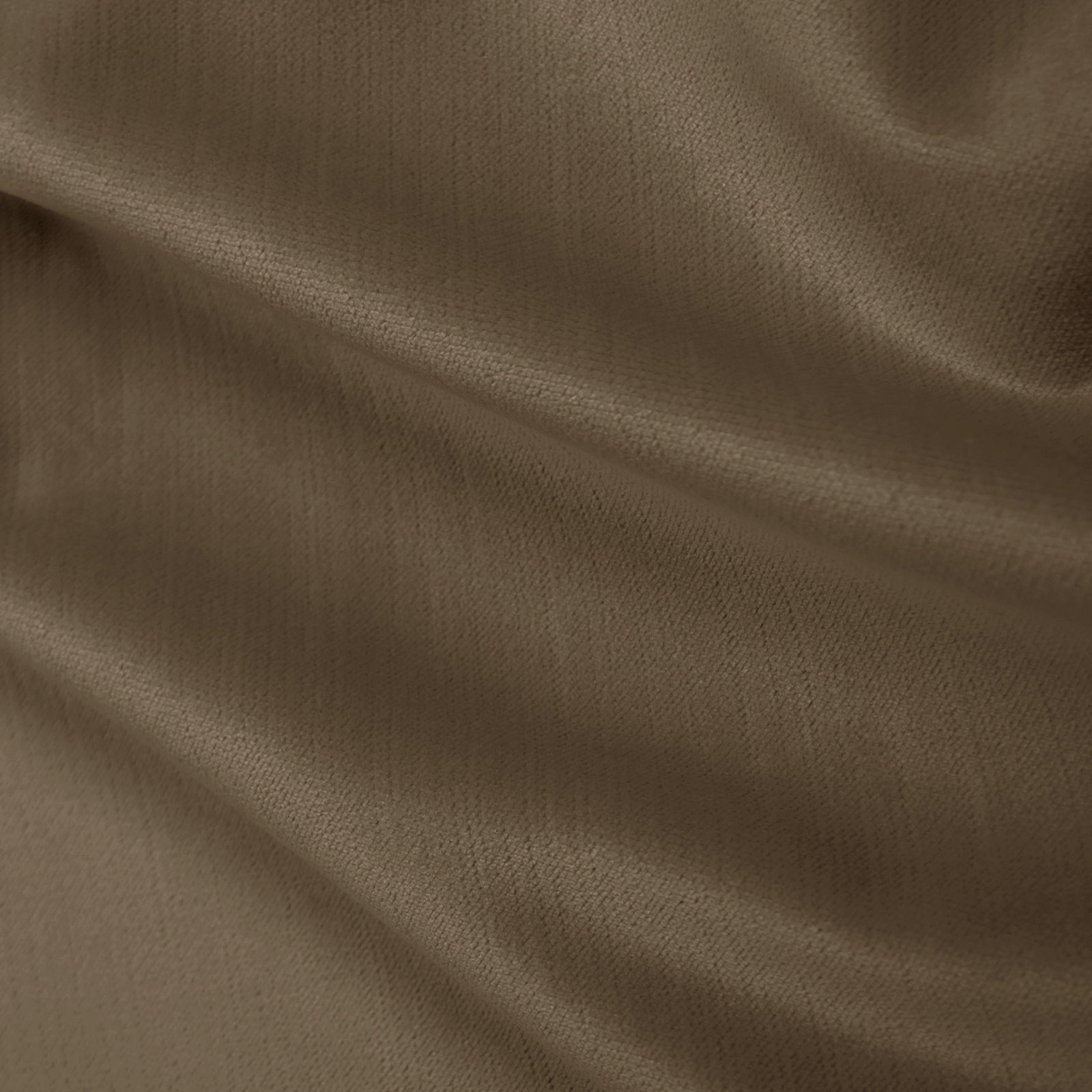 Linen Upholstered Platform Bed, Luxe Walnut Velvet, Twin