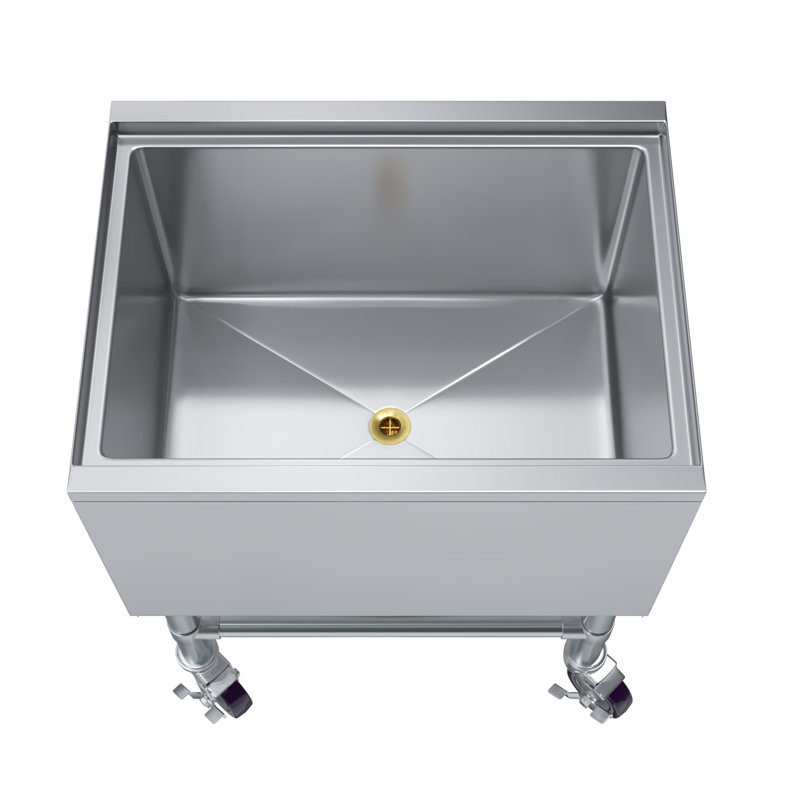 Amgood 18 In. X 24 In. Mobile Ice Bin With Sliding Lid