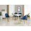 Heavener Modern Velvet Dining Chairs - Ergonomic Upholstered Curved Back with Solid Wooden Legs - Side Chair for Kitchen Living Room Dining Room-1006860832-944257784