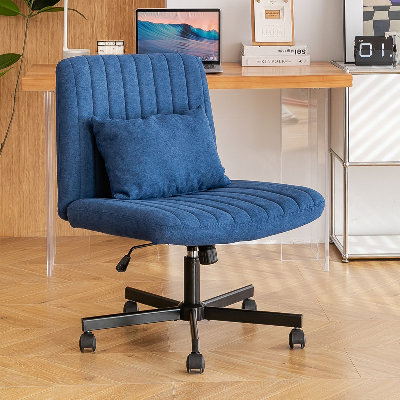 Chaise de bureau Modern Linen Criss Cross - Détails du produit