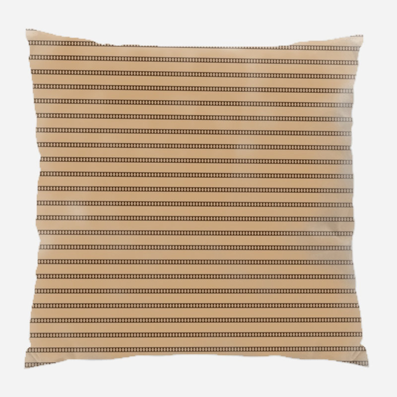 Coussin décoratif à motif, Intérieur