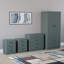 Tayce 4 Piece Bedroom Set (3 Drawer Bedside Chest X2, 4 Drawer Chest, 2 Door 2 Drawer Wardrobe)-694708115