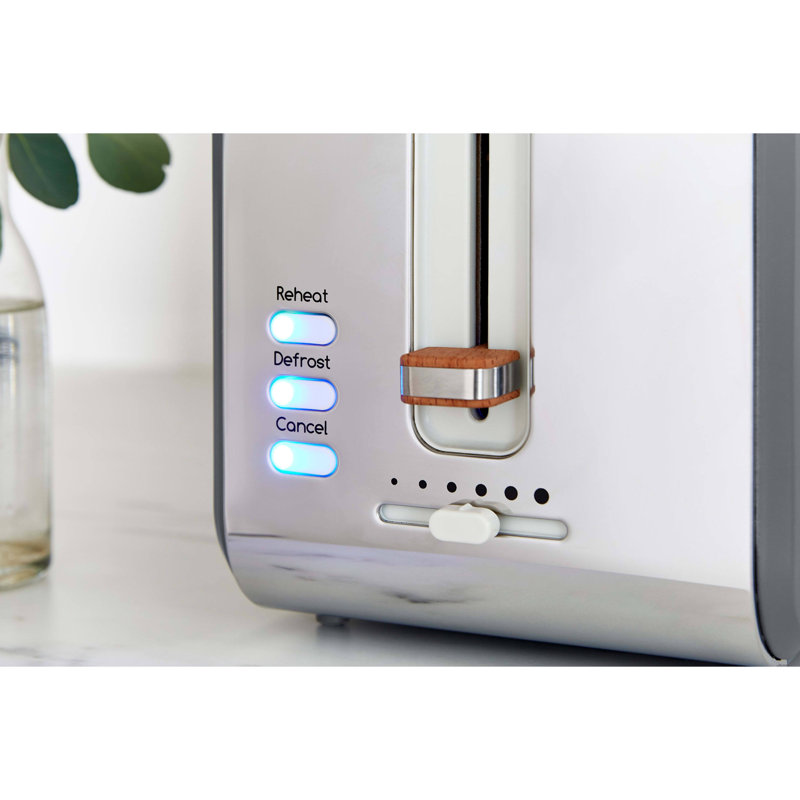 Nordic 2 Slice Toaster, Grey