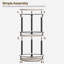 3-Tier Lazy Susan Organizer, Rotating Spice Rack, Spinning Organizer, Industrial Turntable Spice Rack Organizer for Cabinet-462714481