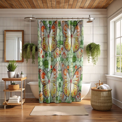 Boho Flight of Dreams - Premium Shower Curtain