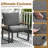 Casellas 2 - Person Patio Conversation Set with Cushions