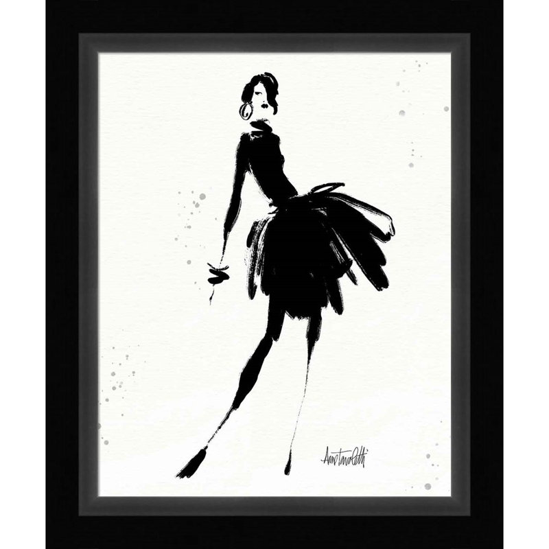 «Style Sketches III» par Anne Tavoletti, art mural encadré
