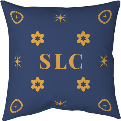 Salt Lake City Basketball Colors Cotton Twill Pillow 14 Inch X 14 Inch