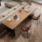 Brown Rectangular Solid Wood desk-108516522