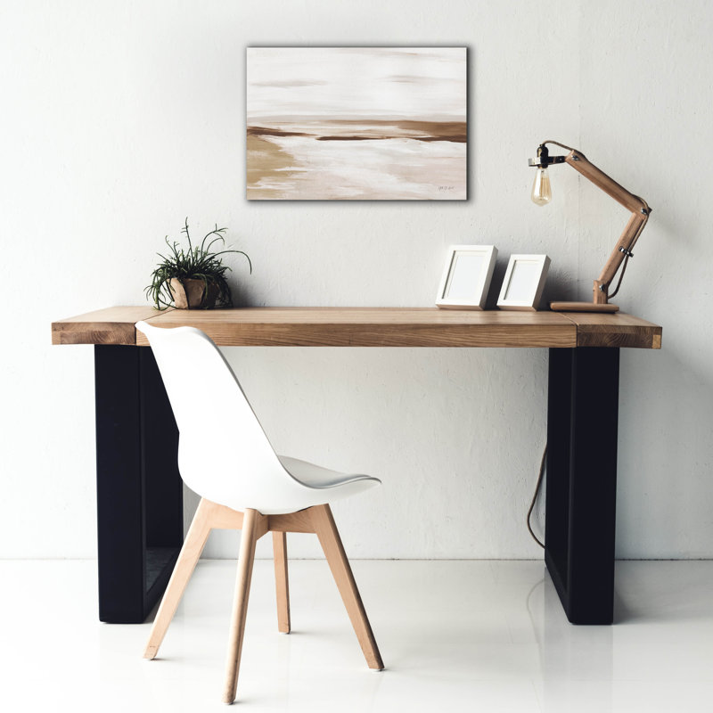 Art mural sur toile Winston Porter «Dreamy Landscape Brown» par Yvette St. Amant, H 18 po x l 26 po x P 0,75 po