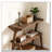 Storage Hall Table,Compact End Table,Wood Sofa Side Table-1581936973