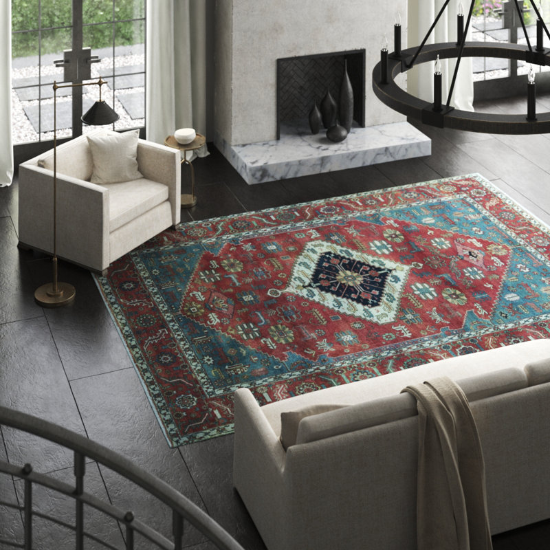 Wool Oriental Area Rug