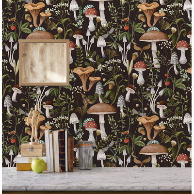 Papier peint adhésif Mushroom Forest