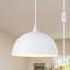 Luminaire suspendu en forme de dôme moderne en métal à 1 lumière de 12 pouces avec interrupteur à brancher Mehriban pour cuisine de salle à manger -1425458565