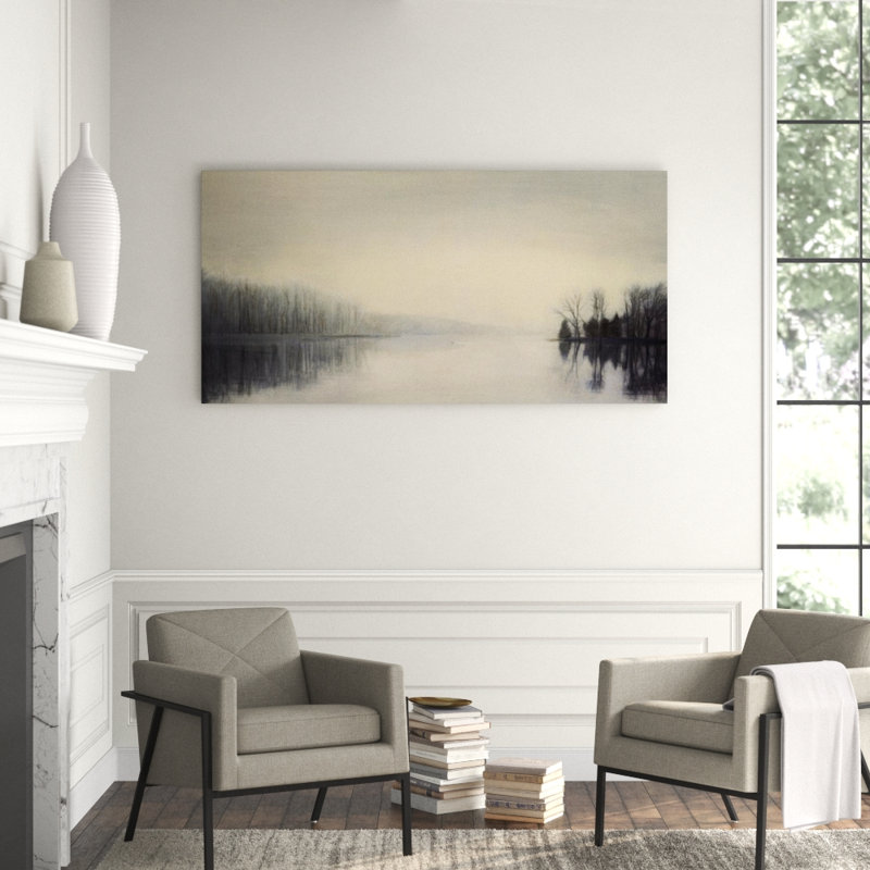Spatiel Terrain-Calm Waters Print by Lependorf-Shire, Glass Coat