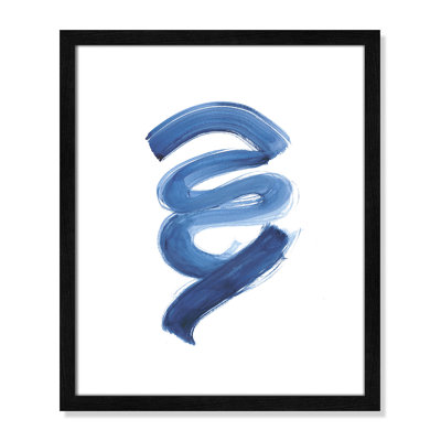 Slinky Indigo I by Filippo Ioco - Painting Print