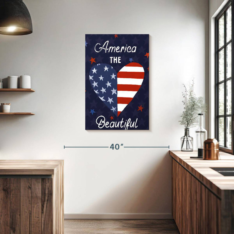 Lelend America The Beautiful VI, H 36 po x l 24 po