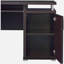 Bureau d'ordinateur à 2 tiroirs Rochelle Cappuccino-1434498046
