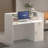 Nahjae Rectangle Synthetic Laminate Reception Desk with Filing Cabinet