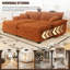 Canapé modulaire 80,5 pouces avec repose-pieds modulaire avec repose-pieds Cloud-219055966